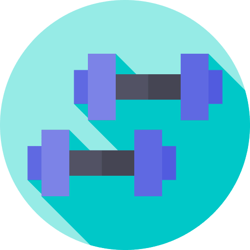 Excercise weights sport excercise icon Excercise weights sport excercise icon