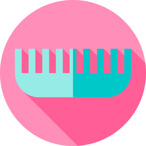 Comb beauty grooming barbershop icon Comb beauty grooming barbershop icon