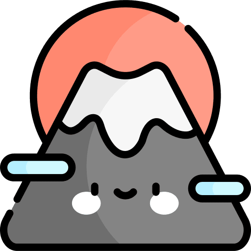 Fuji mountain cultures japan nature icon Fuji mountain cultures japan nature icon