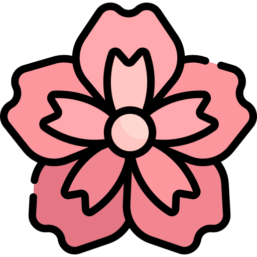 Sakura garden cherry blossom spring icon Sakura garden cherry blossom spring icon