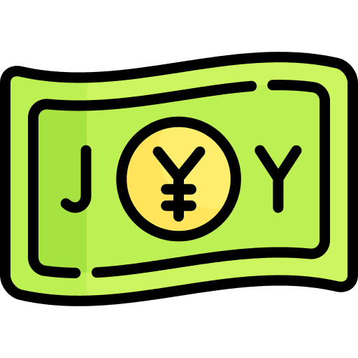 Yen banknote japanese yen bills icon Yen banknote japanese yen bills icon