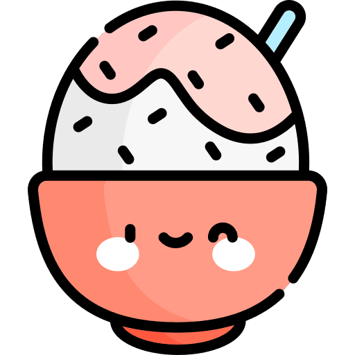 Kakigori food and restaurant gastronomy japanese food icon Kakigori food and restaurant gastronomy japanese food icon