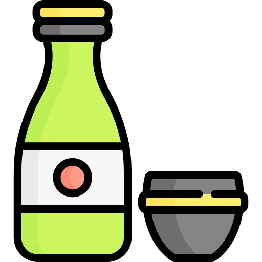 Sake japanese cup drinking icon Sake japanese cup drinking icon