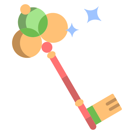Key fairy tale magic magical icon Key fairy tale magic magical icon
