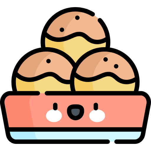 Takoyaki japan food and restaurant japanese food icon Takoyaki japan food and restaurant japanese food icon