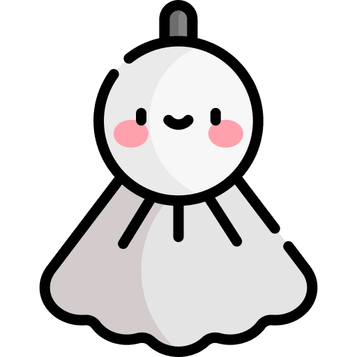 Teru teru bozu cultures traditional doll icon Teru teru bozu cultures traditional doll icon