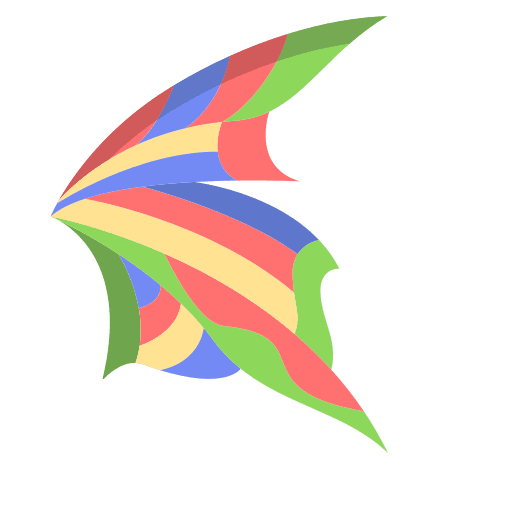Wings fairy miscellaneous magic icon