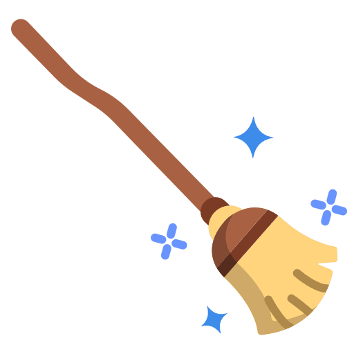 Broom broom magic fairytale icon Broom broom magic fairytale icon