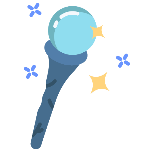 Wand entertainment witch witchcraft icon Wand entertainment witch witchcraft icon