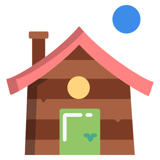 House architecture and city house magic icon House architecture and city house magic icon