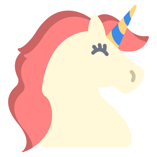 Unicorn animals magic fairytale icon Unicorn animals magic fairytale icon
