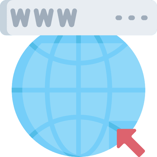 Internet web link multimedia www icon Internet web link multimedia www icon