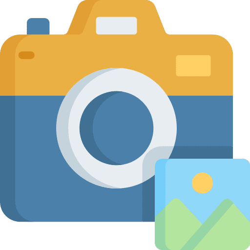 Photo camera hobbies and free time picture camera icon Photo camera hobbies and free time picture camera icon
