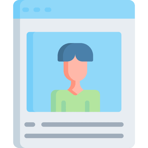 Image user profile social media icon Image user profile social media icon