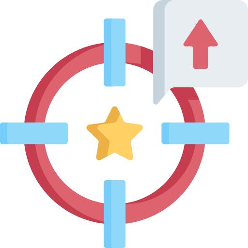Target aim shoot success icon Target aim shoot success icon