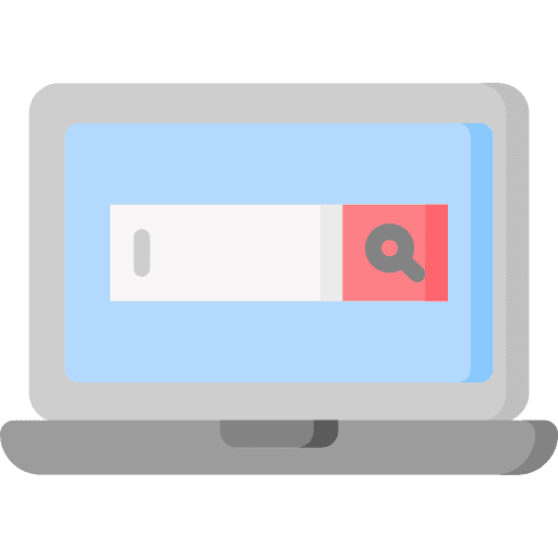 Search seo globe laptop icon Search seo globe laptop icon