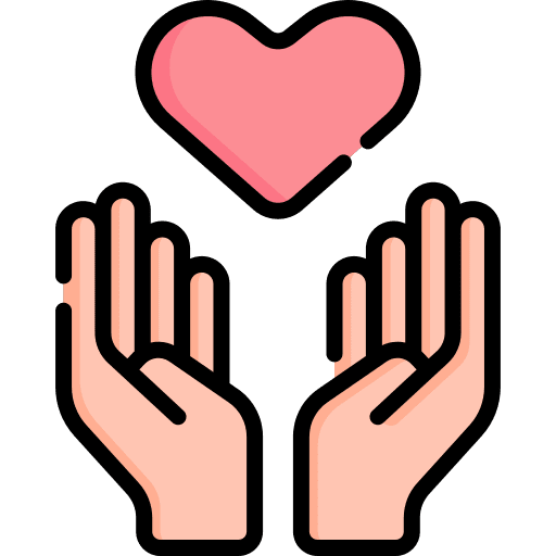 Care selfcare self care voluntary icon