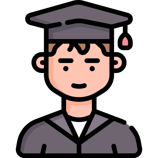 Student brown hair avatar caucasian icon Student brown hair avatar caucasian icon