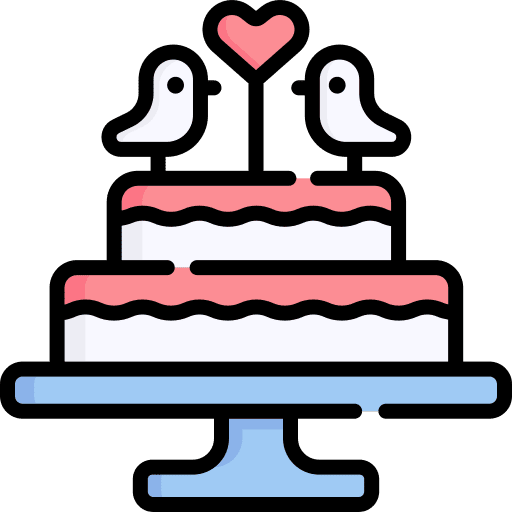 Wedding cake bakery celebration dessert icon Wedding cake bakery celebration dessert icon