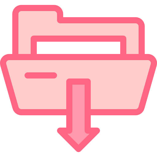 Download storage document archive icon