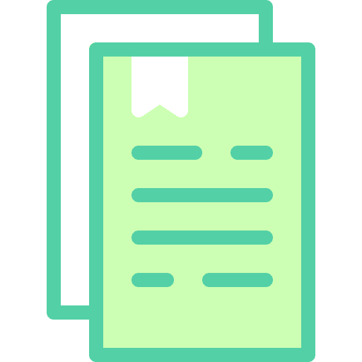 Paper sheet page text icon Paper sheet page text icon