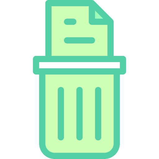 Delete file trash bin ui archive icon Delete file trash bin ui archive icon