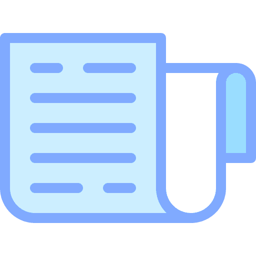 Paper document page file icon Paper document page file icon