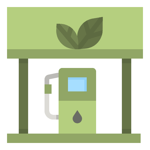 Biofuel eco fuel ecology and environment renewable energy icon