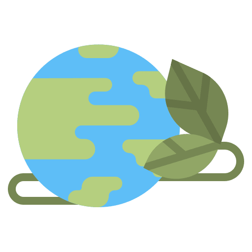 Ecology leaf ecology world icon
