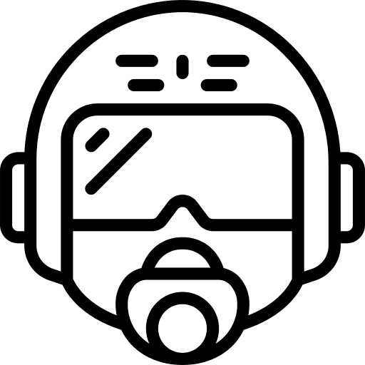 Helmet airforce job security icon