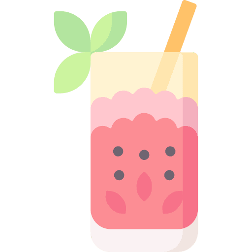 Bubble tea drink food and restaurant sweet icon