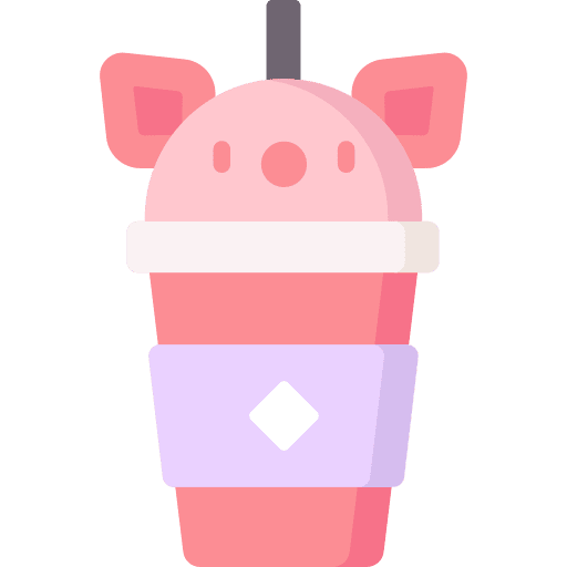 Bubble tea bubble tea beverage glass icon