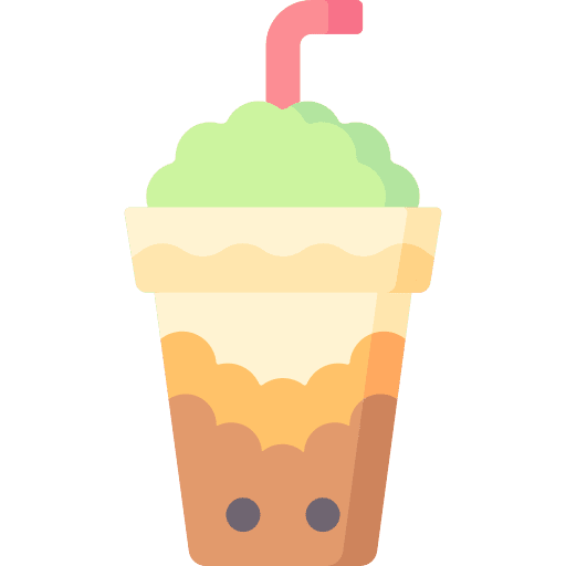 Bubble tea straw drink bubble tea icon
