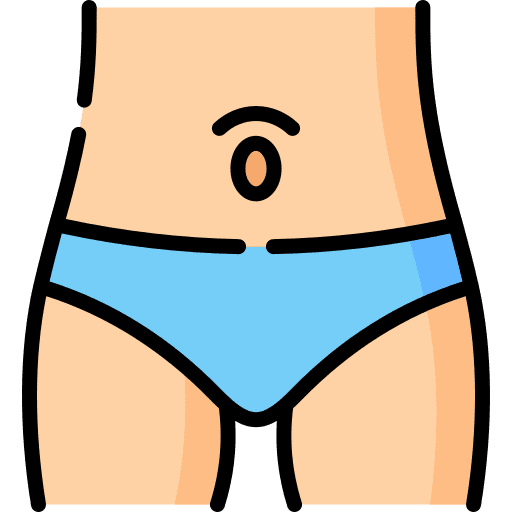 Navel anatomy healthcare and medical body part icon Navel anatomy healthcare and medical body part icon