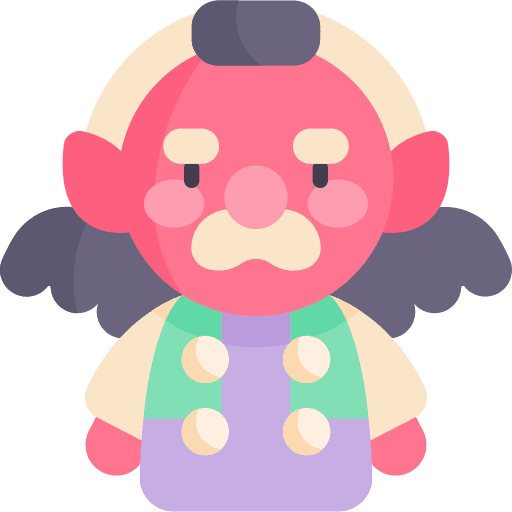 Tengu mythology monster japanese icon Tengu mythology monster japanese icon