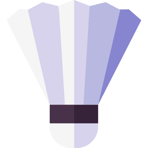Badminton sports and competition birdie olympic games icon Badminton sports and competition birdie olympic games icon