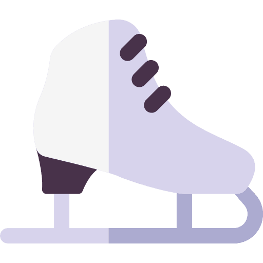 Figure skating sports and competition olympic games winter sports icon