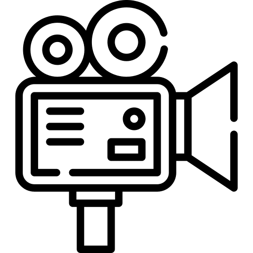 Video recorder recording video recorder electronics icon