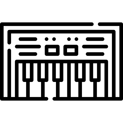 Piano keyboard music musical instrument piano icon Piano keyboard music musical instrument piano icon