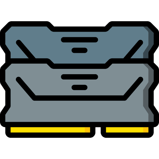 Ram processor chip ram icon