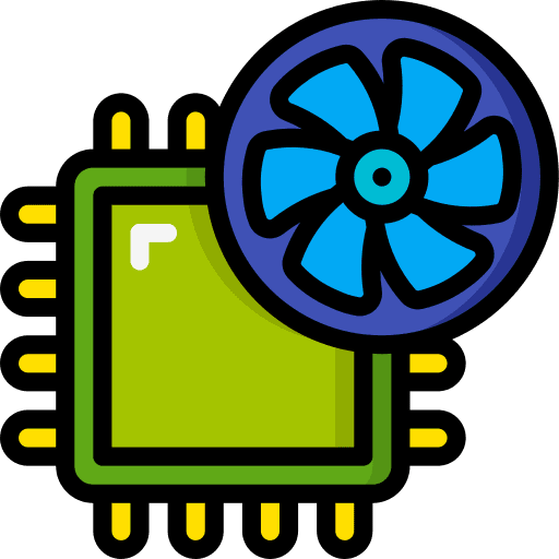 Cpu mainboard fan cpu icon