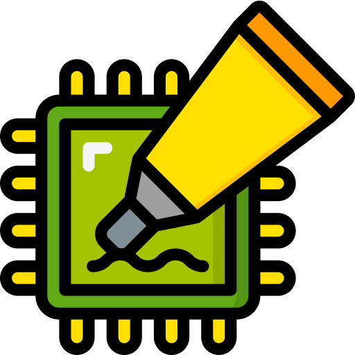 Cpu paste electronics thermal icon