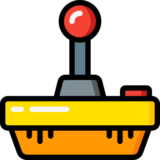 Joystick electronics device hardware icon