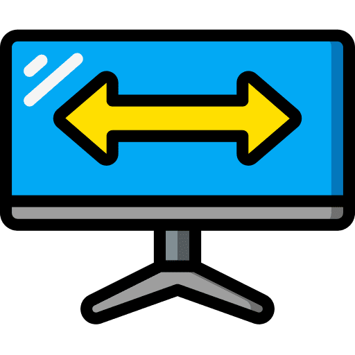 Computer monitor monitor computer electronics icon