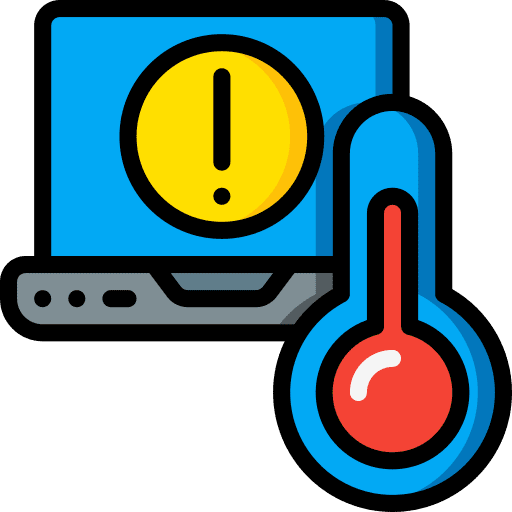 Laptop attention laptop electronics icon