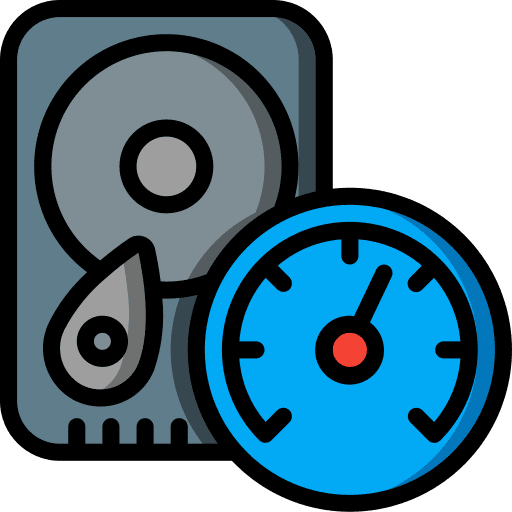Hard disk harddrive electronics hardware icon