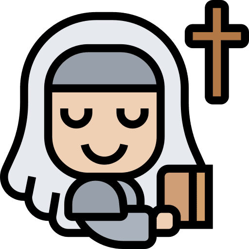 Nun nun pastor christian icon Nun nun pastor christian icon