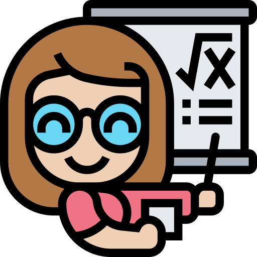 Teacher education female woman icon