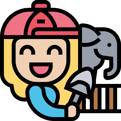Zookeeper avatar feeder zoo icon