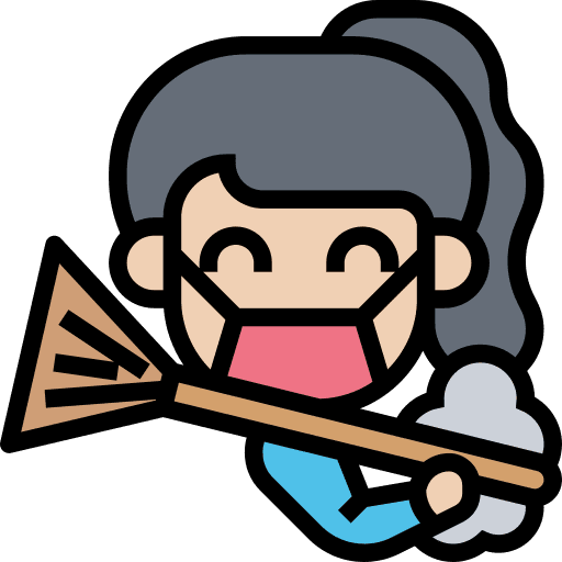 Cleaner professions and jobs housekeeper service icon Cleaner professions and jobs housekeeper service icon
